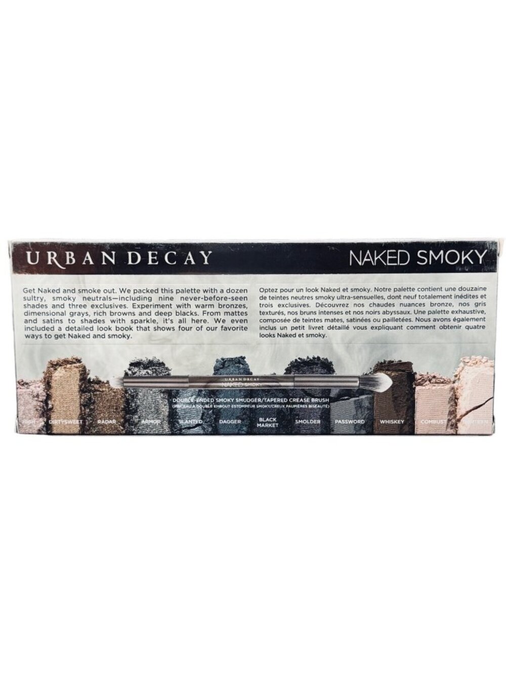 NIB Urban Decay Naked Smoky Eyeshadow Palette 12 Shades & Brush | VTG Icon Indie - Picture 10 of 11